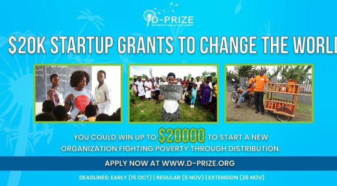 D-PRIZE CHALLENGE FOR ENTREPRENEUR