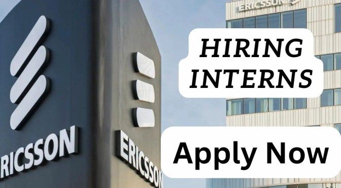 ERICSSON CAREER OPPORTUNITIES: JUNIOR DEVOPS AUTOMATION ENGINEER INTERNSHIP