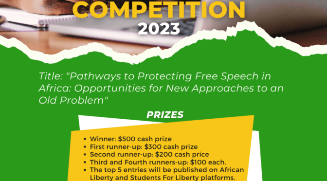 AFRICAN LIBERTY ESSAY CONTEST