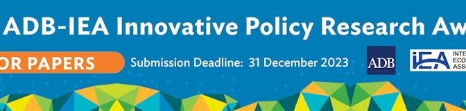 CALL FOR PAPERS: ADB-IEA INNOVATIVE POLICY RESEARCH AWARD 