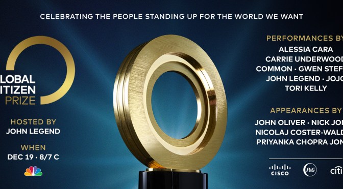 GLOBAL CITIZEN PRIZE: CISCO YOUTH LEADERSHIP AWARD