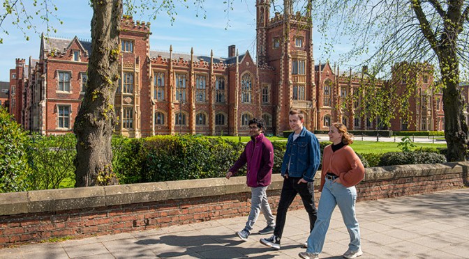 QUEEN’S UNIVERSITY BELFAST INTERNATIONAL OFFICE UNDERGRADUATE SCHOLARSHIPQUEEN’S UNIVERSITY BELFAST