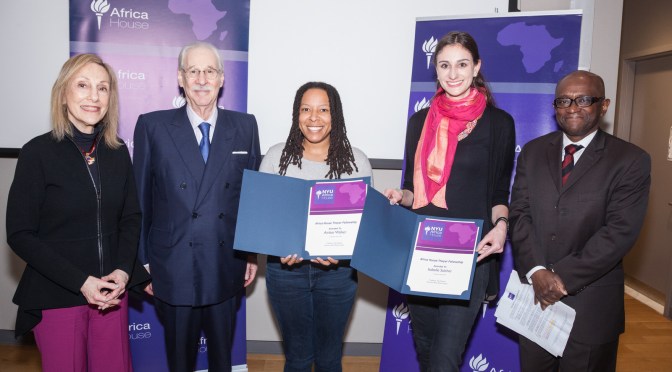 NYU AFRICA HOUSE THOYER FELLOWSHIP