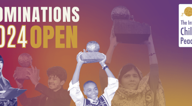 THE KIDS RIGHTS INTERNATIONAL CHILDREN’S PEACE PRIZE