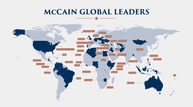 MCCAIN GLOBAL LEADERS PROGRAM