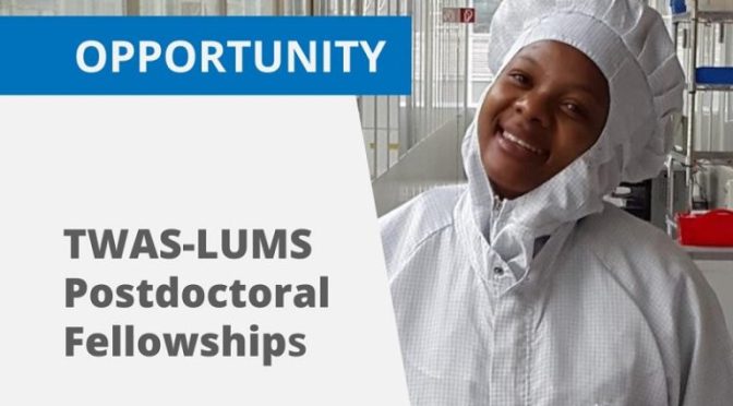 TWAS-LUMS POSTGRADUATE FELLOWSHIP PROGRAMME