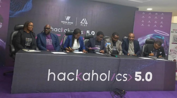 WEMA BANK/ALAT HACKAHOLICS IDEATHON FOR NIGERIA ENTREPRENEURS