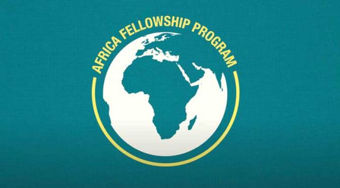 WORLD BANK GROUP AFRICA FELLOWSHIP PROGRAM