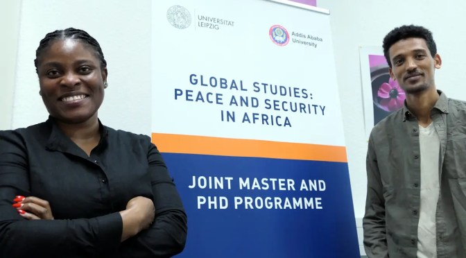 UNIVERSITÄT LEIPZIG PHD PROGRAM – GLOBAL STUDIES PEACE AND SECURITY IN AFRICA