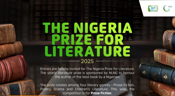 NLNG THE NIGERIA PRIZE FOR LITERATURE 2025