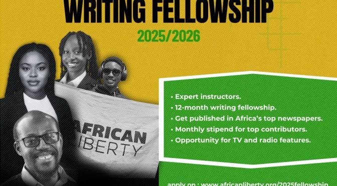 AFRICAN LIBERTY WRITING FELLOWSHIP