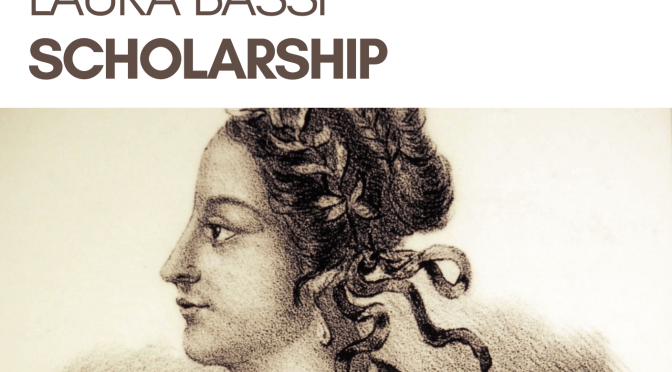 LAURA BASSI POSTGRADUATES AND JUNIOR ACADEMICS SCHOLARSHIP – 2025