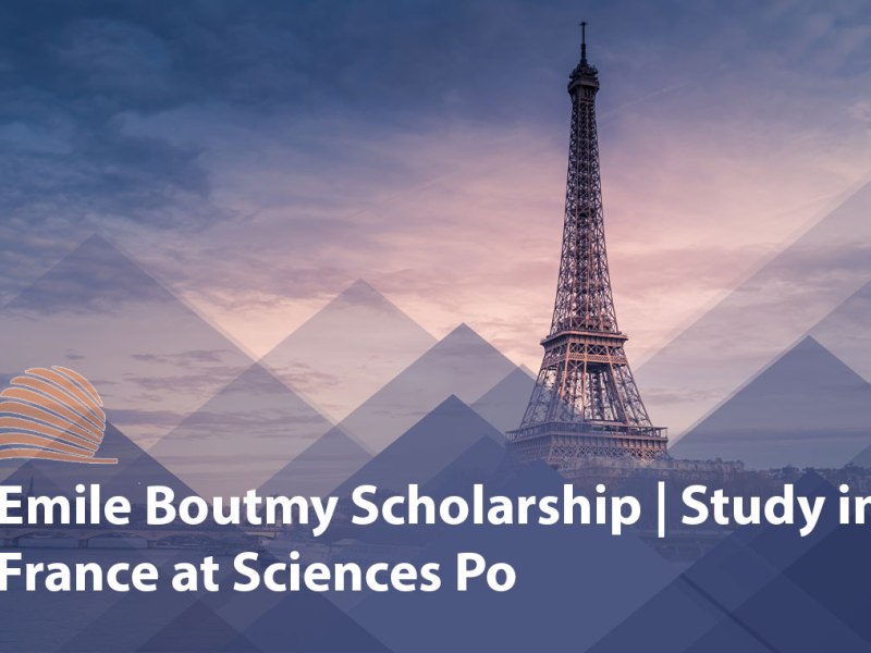 THE ÉMILE BOUTMY MASTER’S SCHOLARSHIP