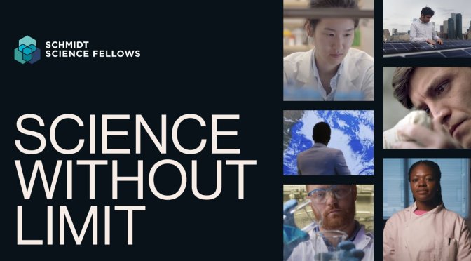 SCHMIDT SCIENCE RESEARCH FELLOWSHIP (SSF) PROGRAM 